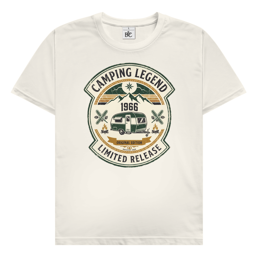 Premium T-Shirt Camping Legende 1966
