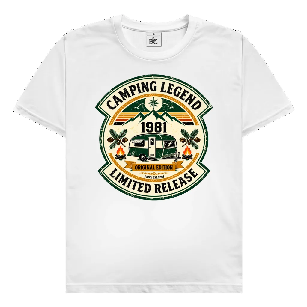 Camping Legende 1981 | Premium Shirt unisex