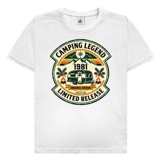 Camping Legende 1981 | Premium Shirt unisex