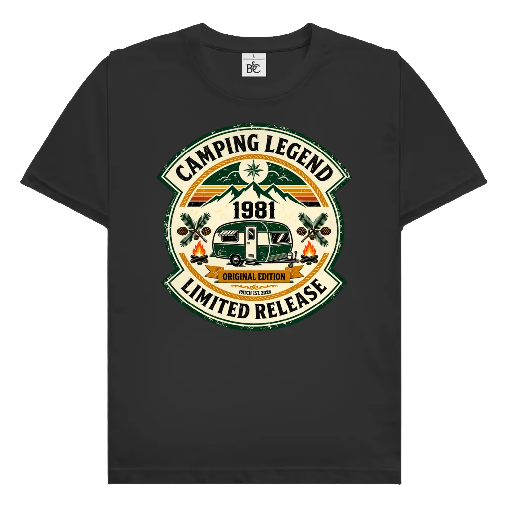 Camping Legende 1981 | Premium Shirt unisex