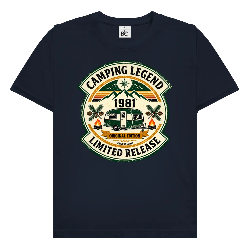 Camping Legende 1981 | Premium Shirt unisex