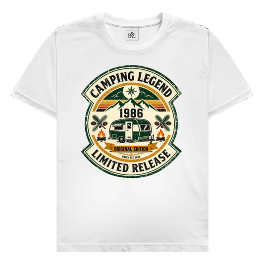 Camping Legende 1986 | Premium Shirt unisex