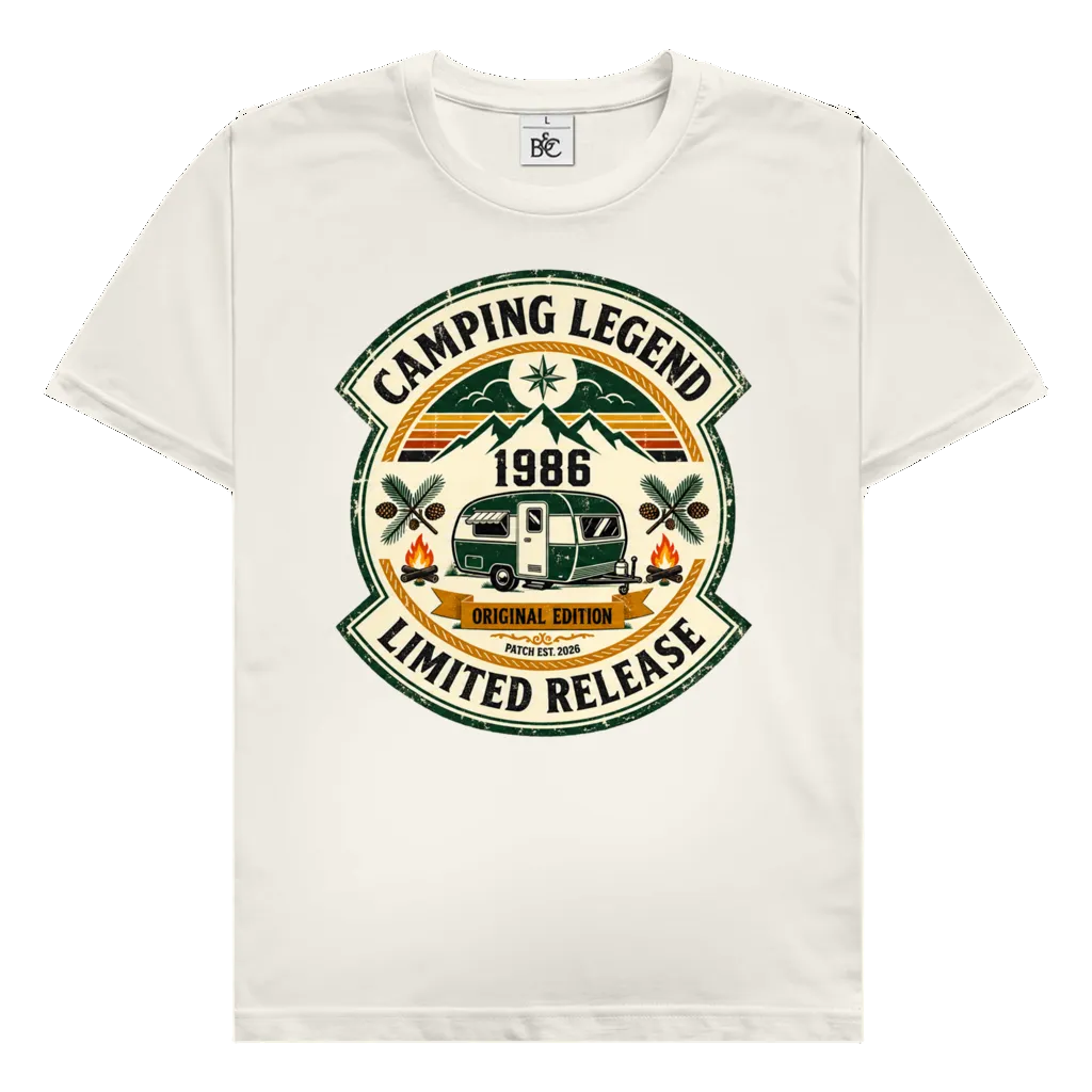 Camping Legende 1986 | Premium Shirt unisex