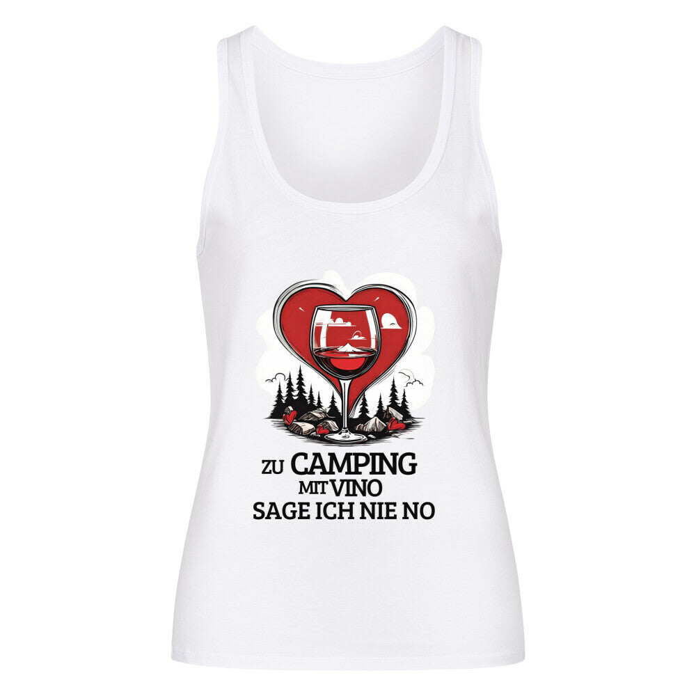 Zu Camping mit Vino Herz