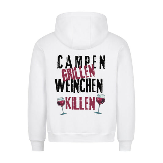 Weinchen killen - Rückendruck || Premium Hoodie unisex