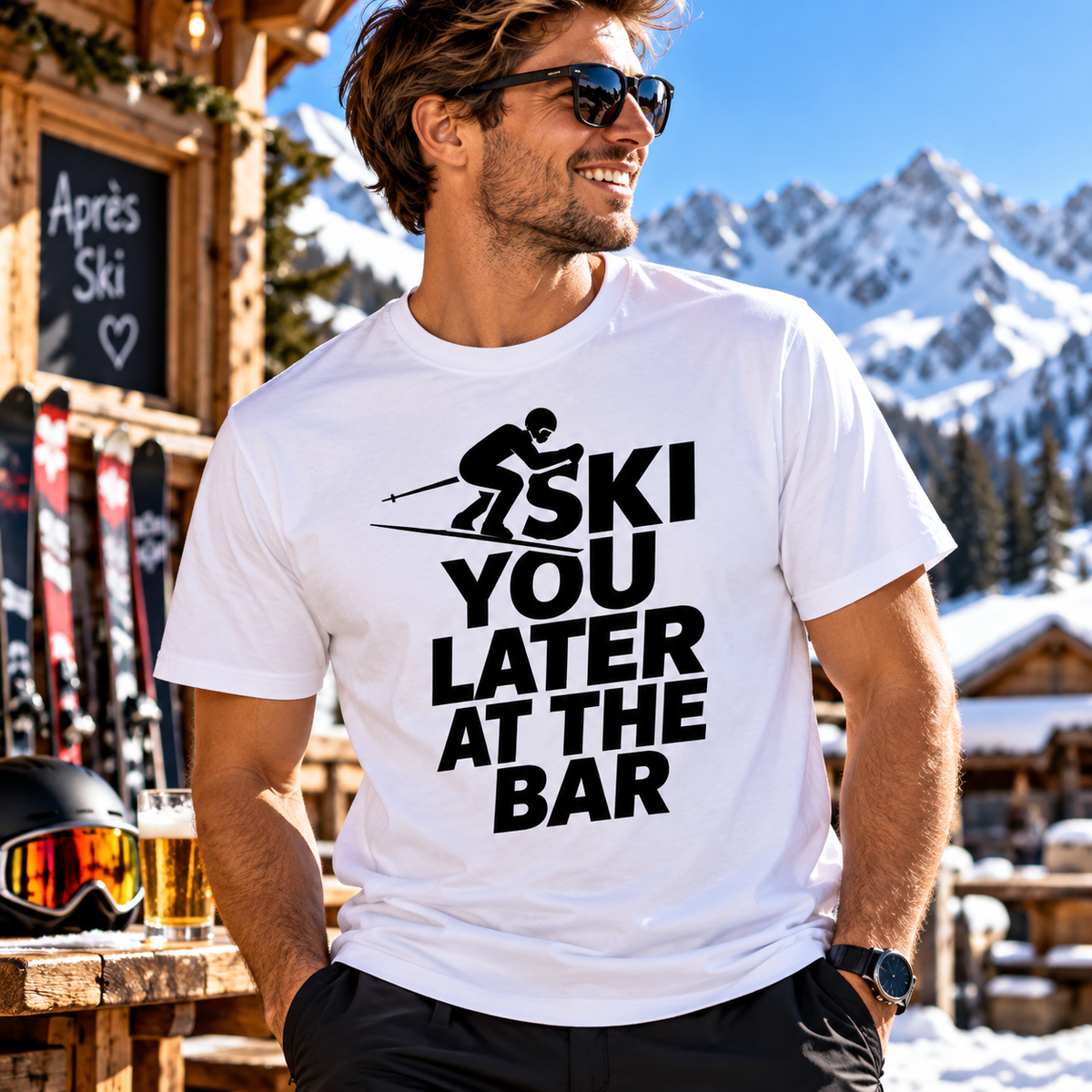 SKI YOU LATER | Premium T-Shirt