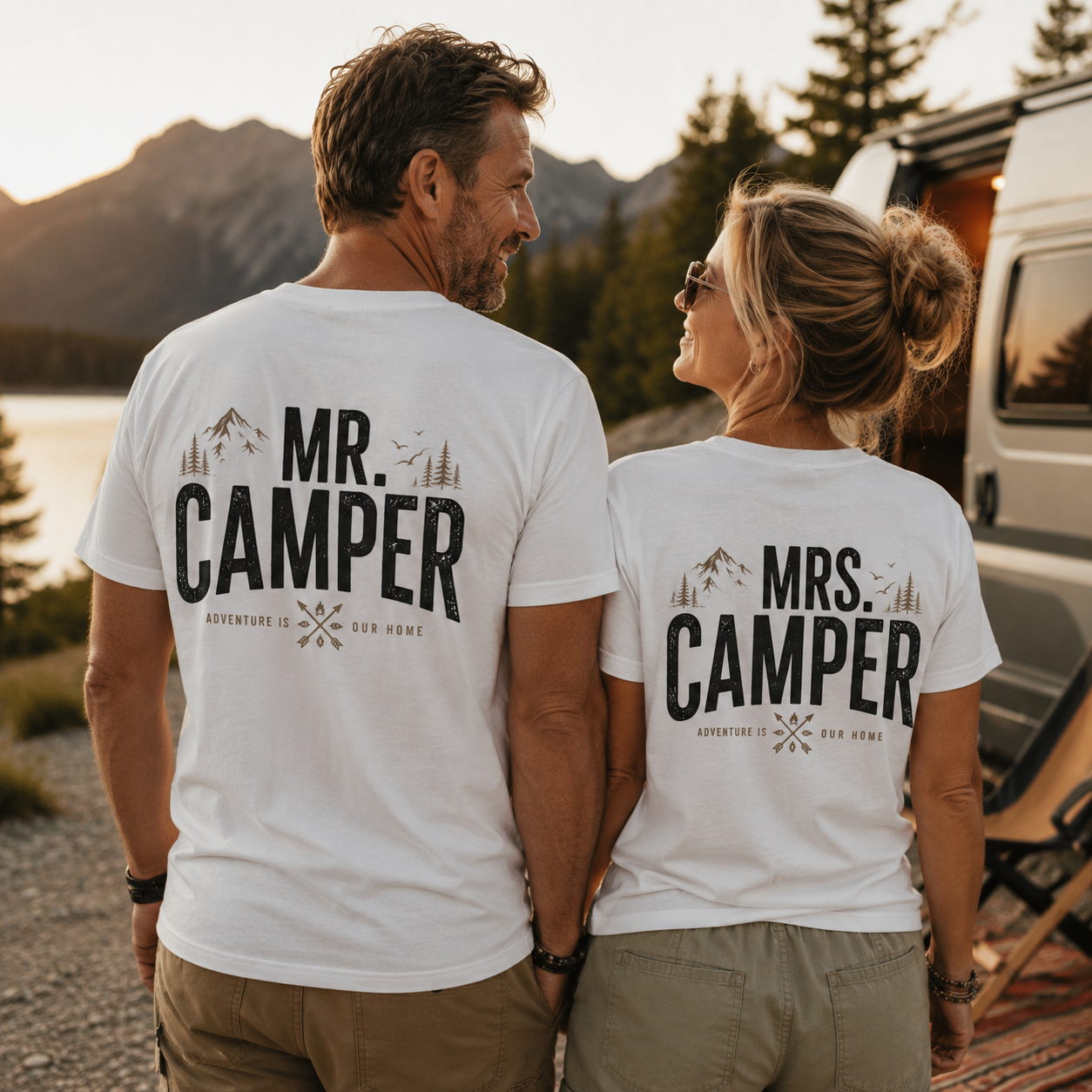 MR Camper - Rückendruck | Premium T-Shirt unisex