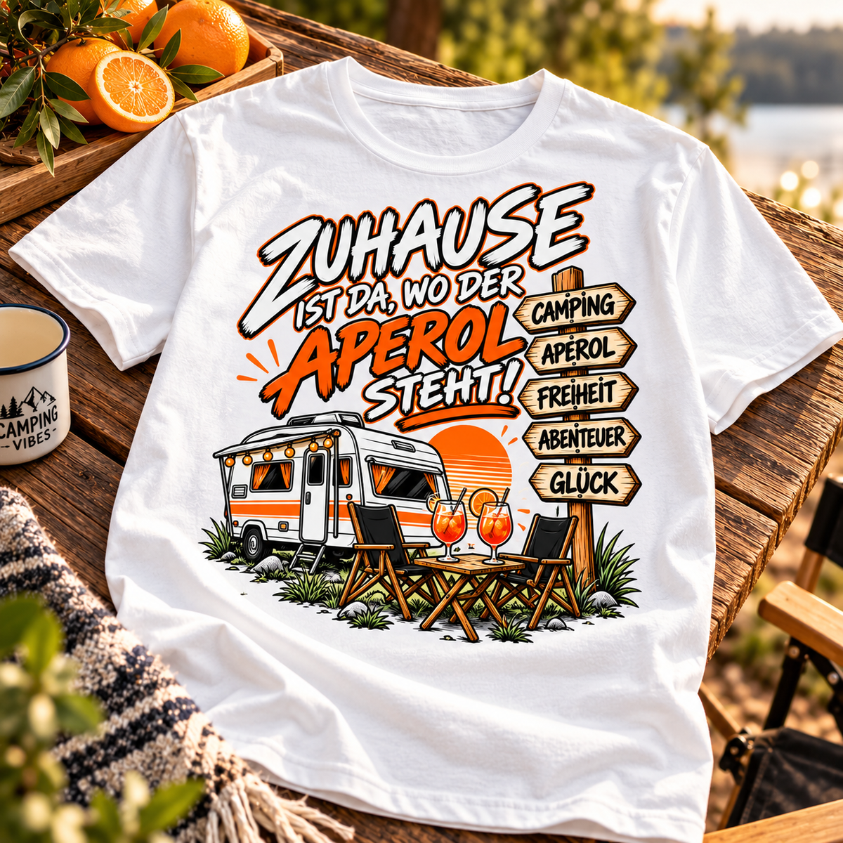 Zuhause Aperol | Premium Shirt unisex