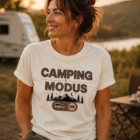 Campingmodus tig |  Premium T-Shirt unisex