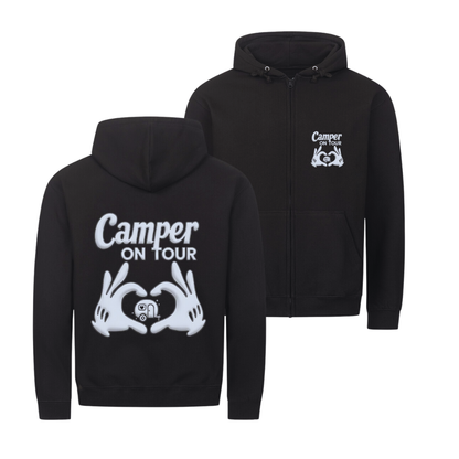 Camper ON TOUR WOWA - beidseitiger Druck | Premium  Zipper Hoodie Unisex