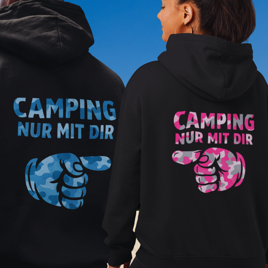 Das perfekte Partner-Statement BLAU / ROSA Camouflage