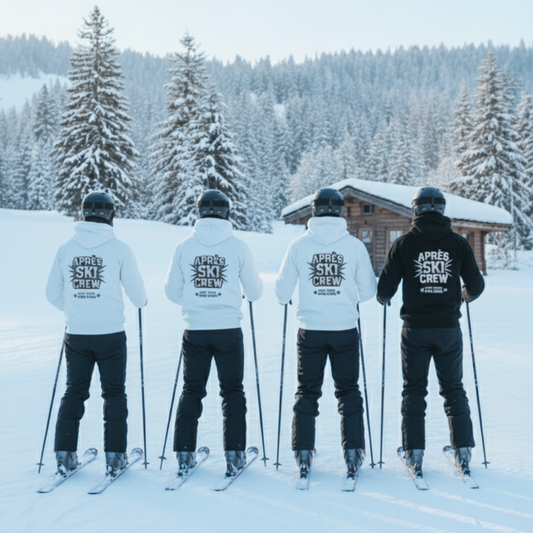 APRES SKI CREW - Rückendruck | Premium Hoodie