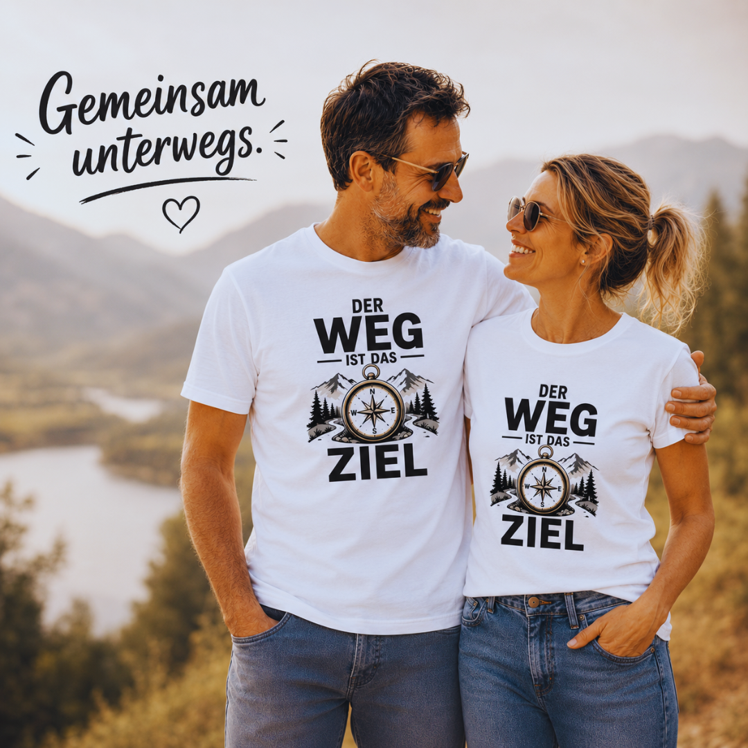 Der Weg ist das Ziel 2.0 | Premium T-Shirt unisex