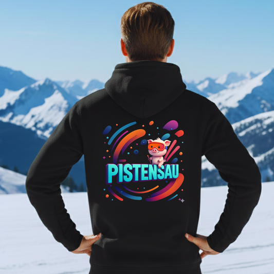 Pistensau - Rückendruck | Premium Hoodie