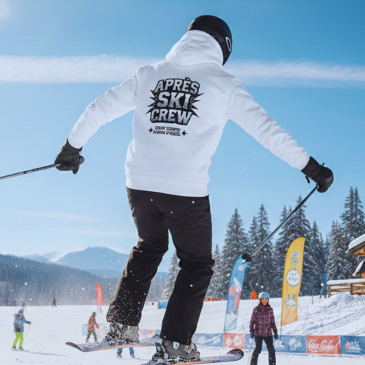 APRES SKI CREW - Rückendruck | Premium Hoodie