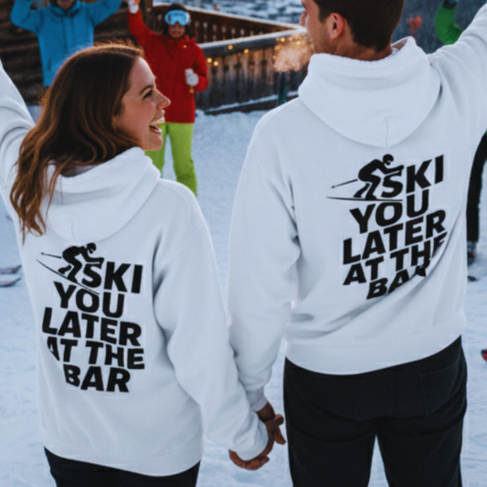 SKI YOU LATER - Rückendruck | s Premium Hoodie