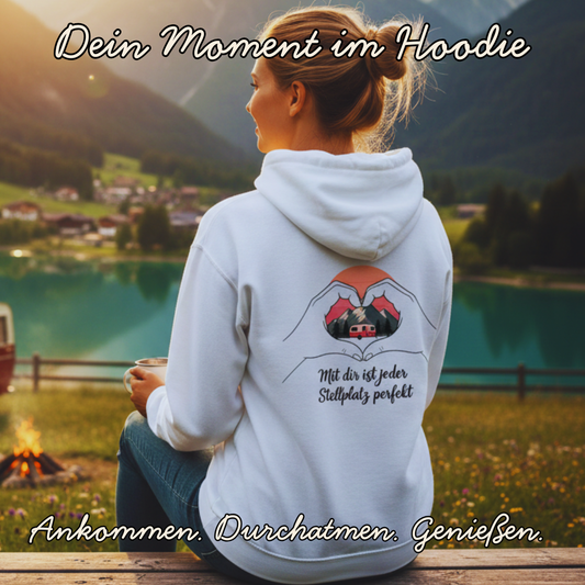 Jeder Stellplatz perfekt - Rückendruck | Premium Hoodie unisex