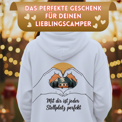Jeder Stellplatz perfekt - Rückendruck | Premium Hoodie unisex