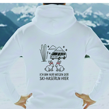 Skihaserln- Rückendruck |  Premium Hoodie