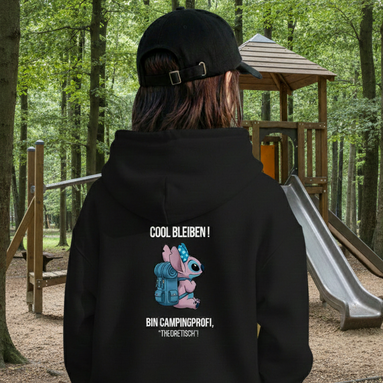 Cool bleiben - Rückendruck | Hoodie Kids