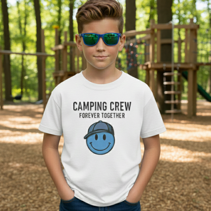 Smilie blau | Organic Shirt Kids