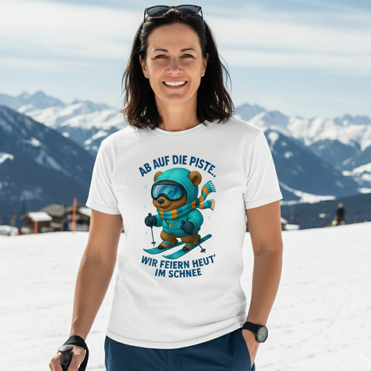 Ab auf die Piste | Premium T-Shirt