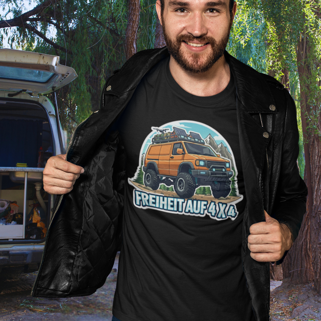 Freiheit auf 4 x 4 | Premium T-Shirt