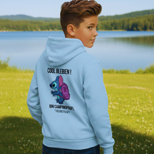 Cool bleiben - Rückendruck | Hoodie Kids