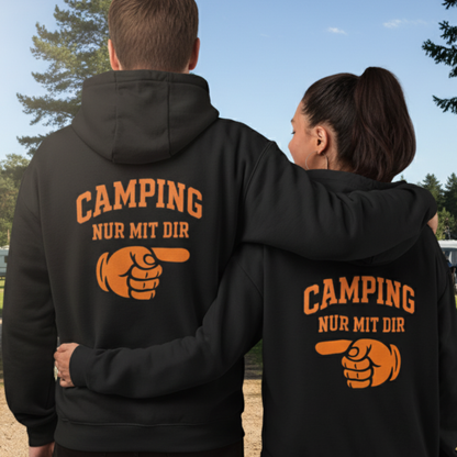 CAMPING NUR MIT DIR Orange