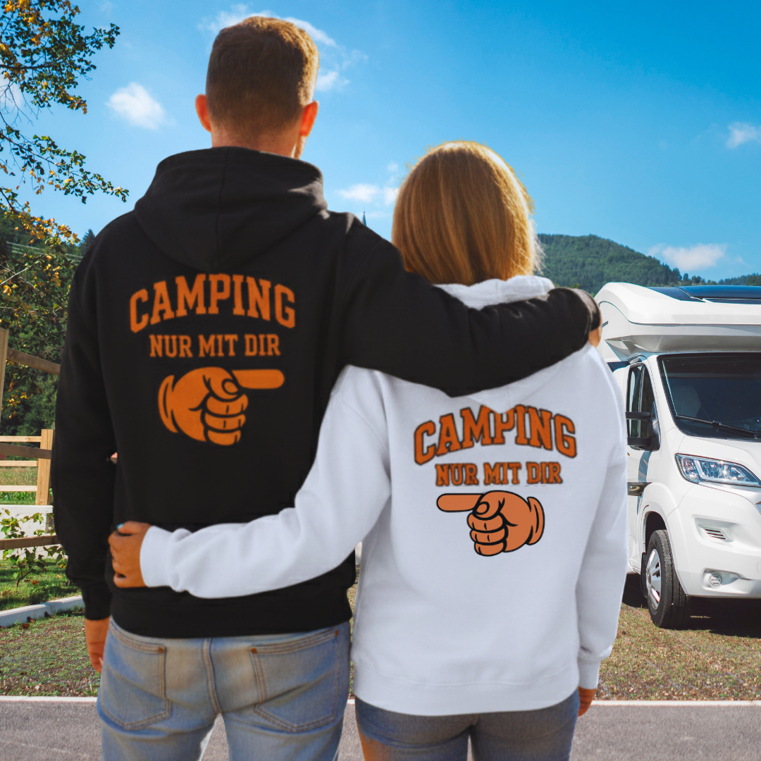 CAMPING NUR MIT DIR Orange