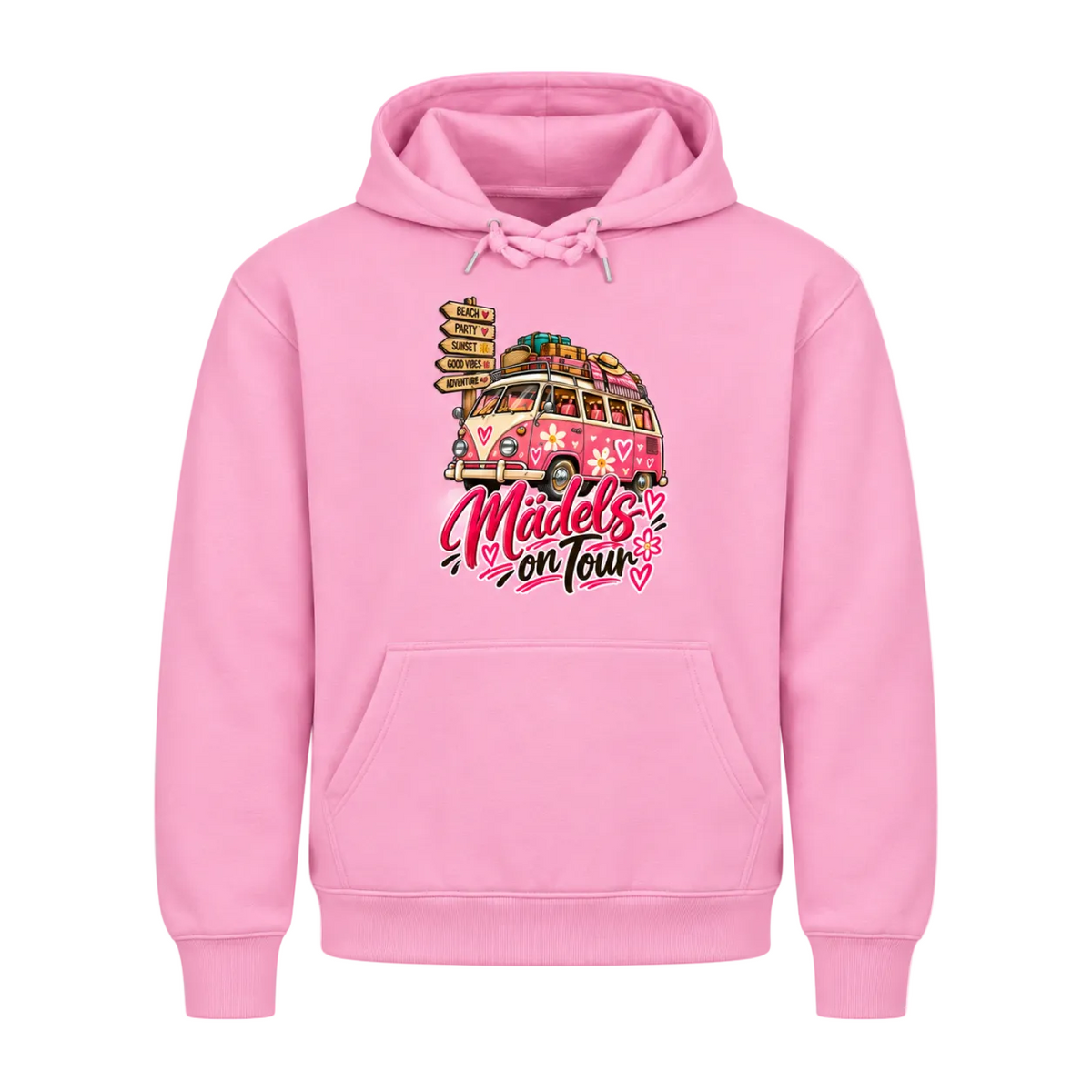 Mädels ON Tour 2.0 - Rückendruck | Premium Hoodie unisex