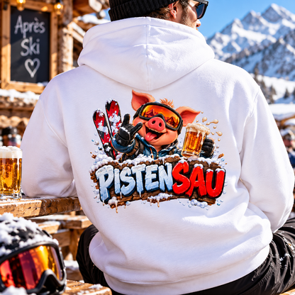 Pistensau - Rückendruck | Premium Hoodie unisex