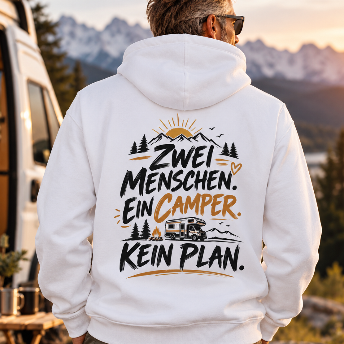 Kein Plan - Rückendruck | Premium Hoodie  unisex