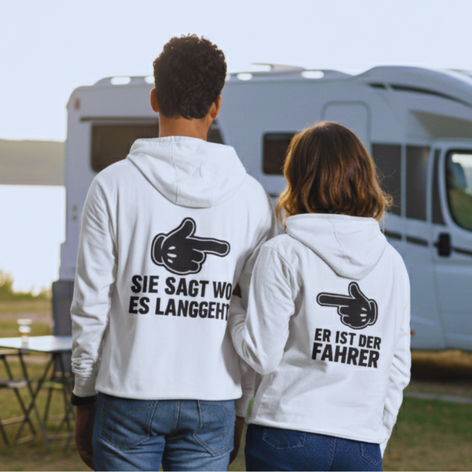 Bundle Er ist der Fahrer / Sie sagt wo es langgeht