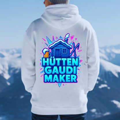 Hütten Gaudi Maker - Rückendruck |  Premium Hoodie
