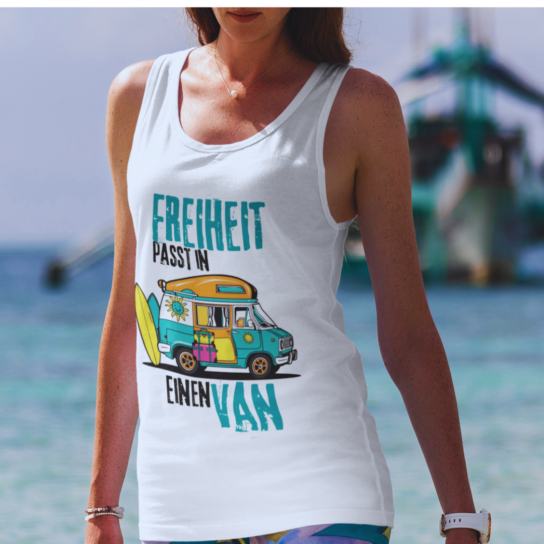 Freiheit passt in einen Van | Tanktop Women