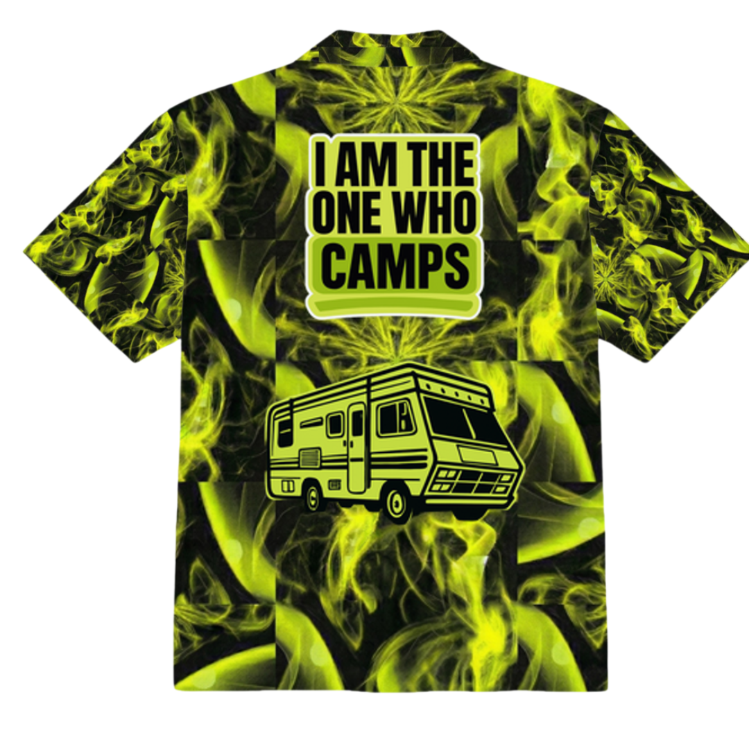 I AM THE ONE WHO CAMPS II  | Hawaiihemd