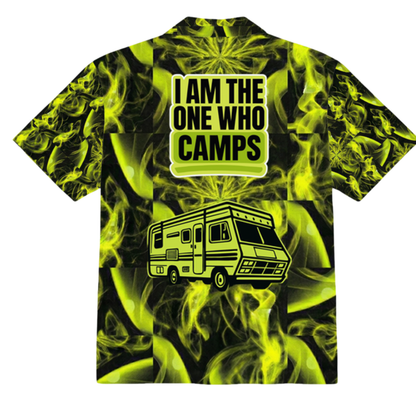 I AM THE ONE WHO CAMPS II  | Hawaiihemd