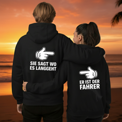 Bundle Er ist der Fahrer / Sie sagt wo es langgeht