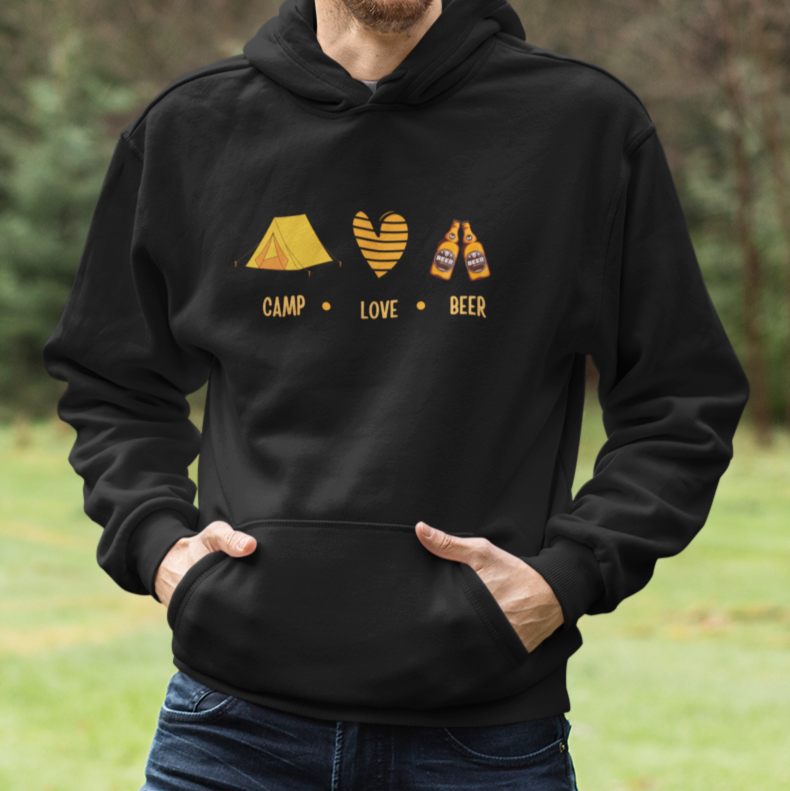 camp love beer 20 | Premium Hoodie unisex